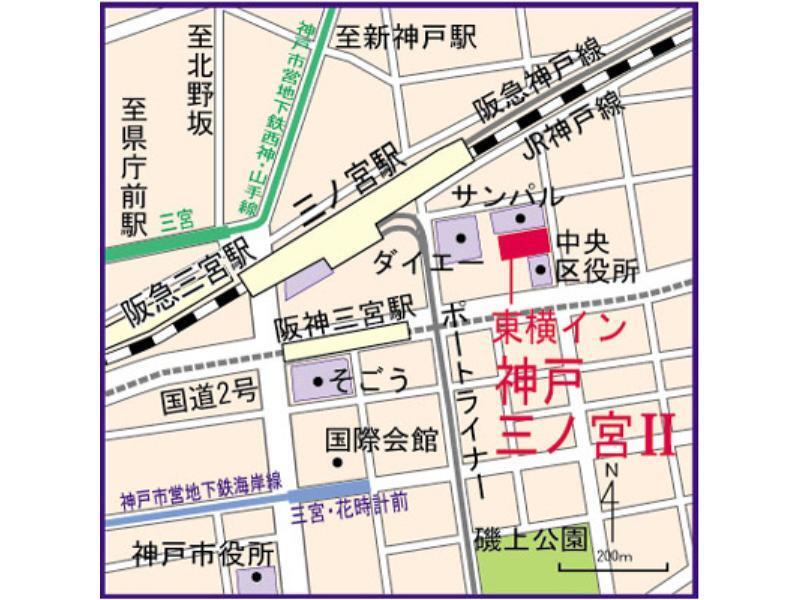 Toyoko Inn Kobe Sannomiya No.2 Exterior photo